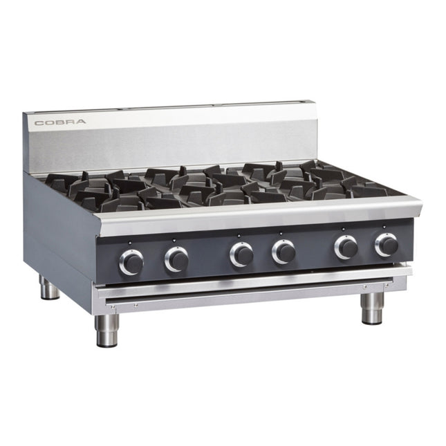 Cobra C9D-B 900mm Six Burner Gas Cooktop - Bench Model