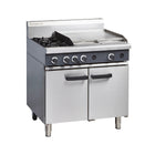 Cobra CR9B - 900mm Two Burner / Griddle Gas Range Static Oven
