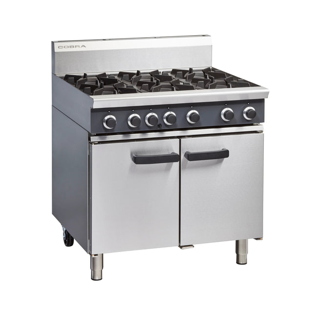 Cobra CR9D - 900mm Six Burner Gas Range Static Oven