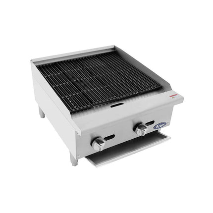CookRite 610mm NG Char-Rock Broiler ATCB-24-NG-SM