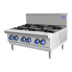 CookRite Open 6 Burner Cook Tops NG - AT80G6B-C-NG-SM - Main Image