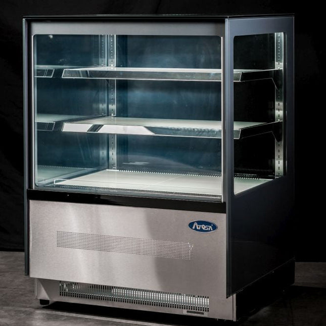 Atosa Free-Standing Square Cake Showcase 900mm DF097F