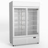 AG 1101L Double Sliding Door Upright Display Fridge - Glass Door DF1100WL-SD