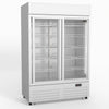 AG 1101L Double Sliding Door Upright Display Fridge - Glass Door DF1100WL-SD