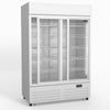 AG 1101L Double Sliding Door Upright Display Fridge - Glass Door DF1100WL-SD