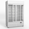 AG 1101L Double Sliding Door Upright Display Fridge - Glass Door DF1100WL-SD