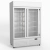 AG 1101L Double Sliding Door Upright Display Fridge - Glass Door DF1100WL-SD