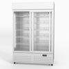 AG 1101L Double Sliding Door Upright Display Fridge - Glass Door DF1100WL-SD