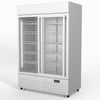 AG 1101L Double Sliding Door Upright Display Fridge - Glass Door DF1100WL-SD