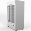 AG 1101L Double Sliding Door Upright Display Fridge - Glass Door DF1100WL-SD