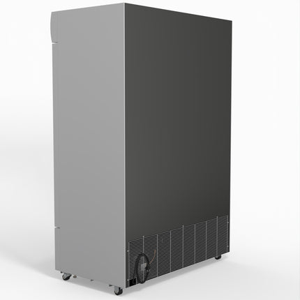 AG 1101L Double Sliding Door Upright Display Fridge - Glass Door DF1100WL-SD