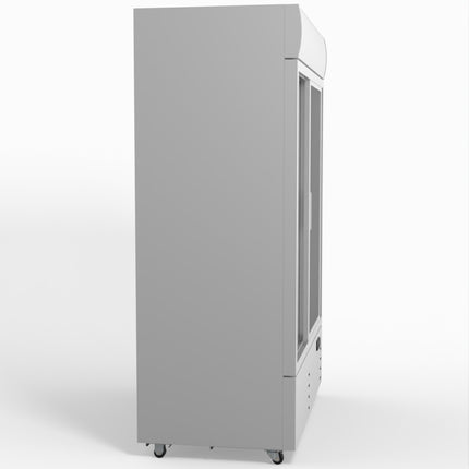 AG 1101L Double Sliding Door Upright Display Fridge - Glass Door DF1100WL-SD