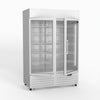 AG 1101L Double Door Upright Display Fridge - Glass Door DF1100WL