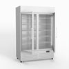 AG 1101L Double Door Upright Display Fridge - Glass Door DF1100WL