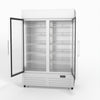 AG 1101L Double Door Upright Display Fridge - Glass Door DF1100WL