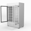 AG 1101L Double Door Upright Display Fridge - Glass Door DF1100WL