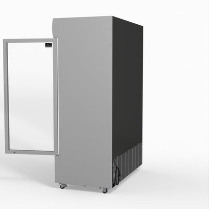 AG 1101L Double Door Upright Display Fridge - Glass Door DF1100WL