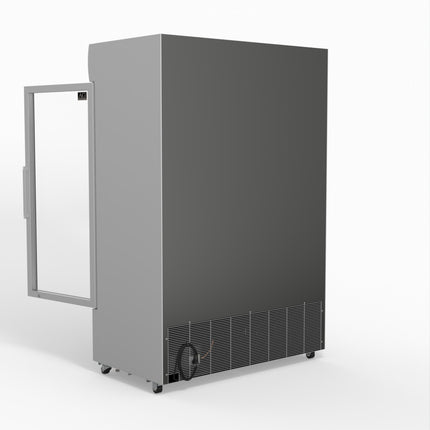 AG 1101L Double Door Upright Display Fridge - Glass Door DF1100WL