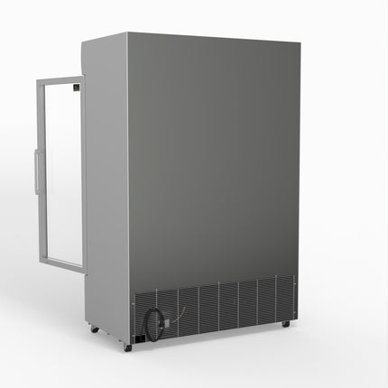 AG 1101L Double Door Upright Display Fridge - Glass Door DF1100WL
