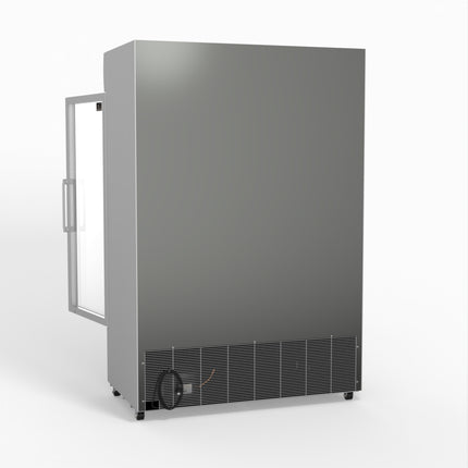 AG 1101L Double Door Upright Display Fridge - Glass Door DF1100WL