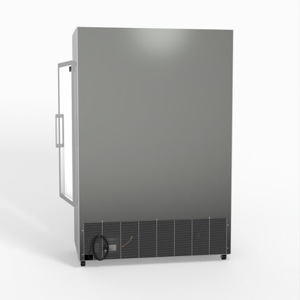 AG 1101L Double Door Upright Display Fridge - Glass Door DF1100WL