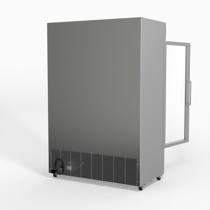 AG 1101L Double Door Upright Display Fridge - Glass Door DF1100WL