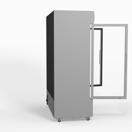 AG 1101L Double Door Upright Display Fridge - Glass Door DF1100WL