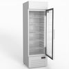 AG 383L Upright Glass Door Display/Drinks Fridge - White with Light Box DF383WL