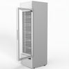 AG 383L Upright Glass Door Display/Drinks Fridge - White with Light Box DF383WL
