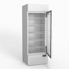 AG 515L Upright Glass Door Display/Drinks Fridge - White with Light Box DF515WL