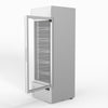 AG 515L Upright Glass Door Display/Drinks Fridge - White with Light Box DF515WL