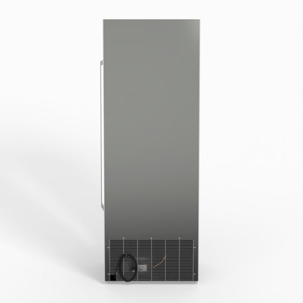AG 515L Upright Glass Door Display/Drinks Fridge - White with Light Box DF515WL
