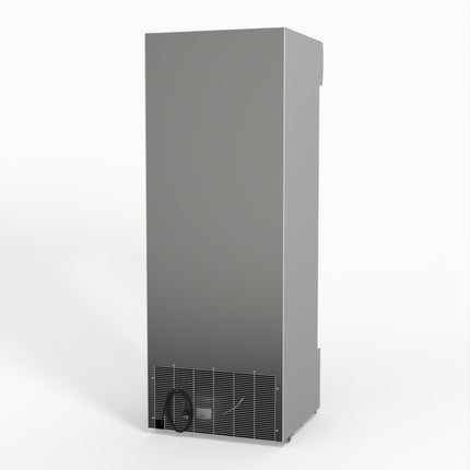 AG 515L Upright Glass Door Display/Drinks Fridge - White with Light Box DF515WL