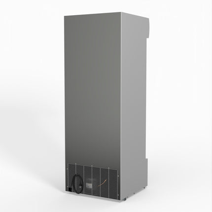 AG 515L Upright Glass Door Display/Drinks Fridge - White with Light Box DF515WL