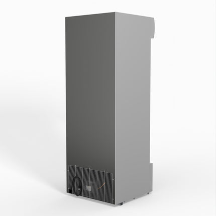 AG 515L Upright Glass Door Display/Drinks Fridge - White with Light Box DF515WL