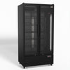 AG 810L Upright Glass Door Display/Drinks Fridge - Black DF810B