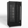 AG 810L Upright Glass Door Display/Drinks Fridge - Black DF810B