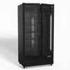 AG 810L Upright Glass Door Display/Drinks Fridge - Black DF810B