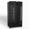 AG 810L Upright Glass Door Display/Drinks Fridge - Black DF810B