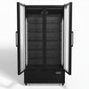 AG 810L Upright Glass Door Display/Drinks Fridge - Black DF810B