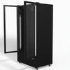 AG 810L Upright Glass Door Display/Drinks Fridge - Black DF810B