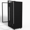 AG 810L Upright Glass Door Display/Drinks Fridge - Black DF810B