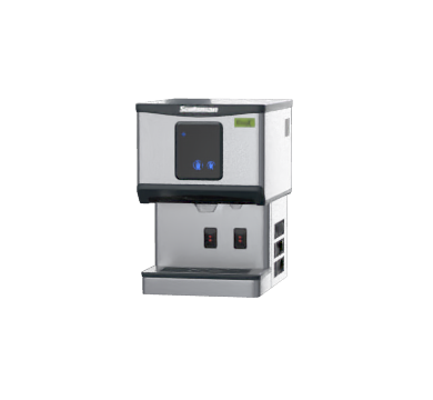 Scotsman DXN 107 AS - 61kg Ice Maker - Cubelet Ice & Water Dispenser - DXN_107_AS_RRH_AN