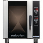 Turbofan convection oven with digital control panel on a white background