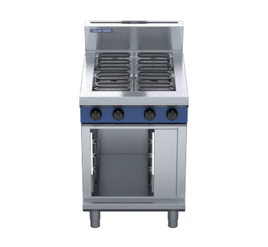 Blue Seal Evolution Series E514D-CB - 600mm Electric Cooktop – Cabinet Base