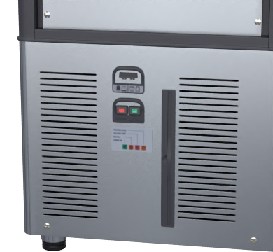 Scotsman ECM 207 AS OX - 150kg - Self Contained Gourmet Ice Maker - ECM_207_AS_OX_RCLOSEUP_AN