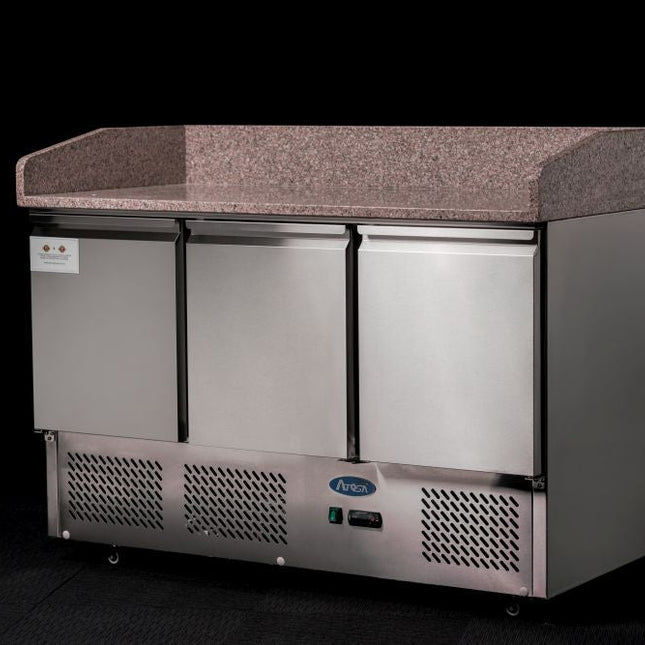 Atosa Three Doors Pizza Table ESL3852