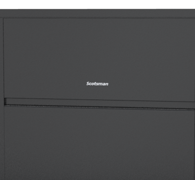 Scotsman EXS 167 AS OX - 68kg - Self Contained Gourmet Ice Maker - EXS_167_AS_OX_RCLOSEUP_AN