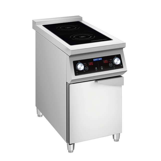 ElectMAX Electmax 700 Series Induction 2-Burner Cooker With Door EIC400 - Main Image