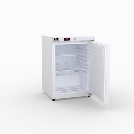 AG Equipment 200L Underbench Single Door Ventilated Freezer AG-F200V